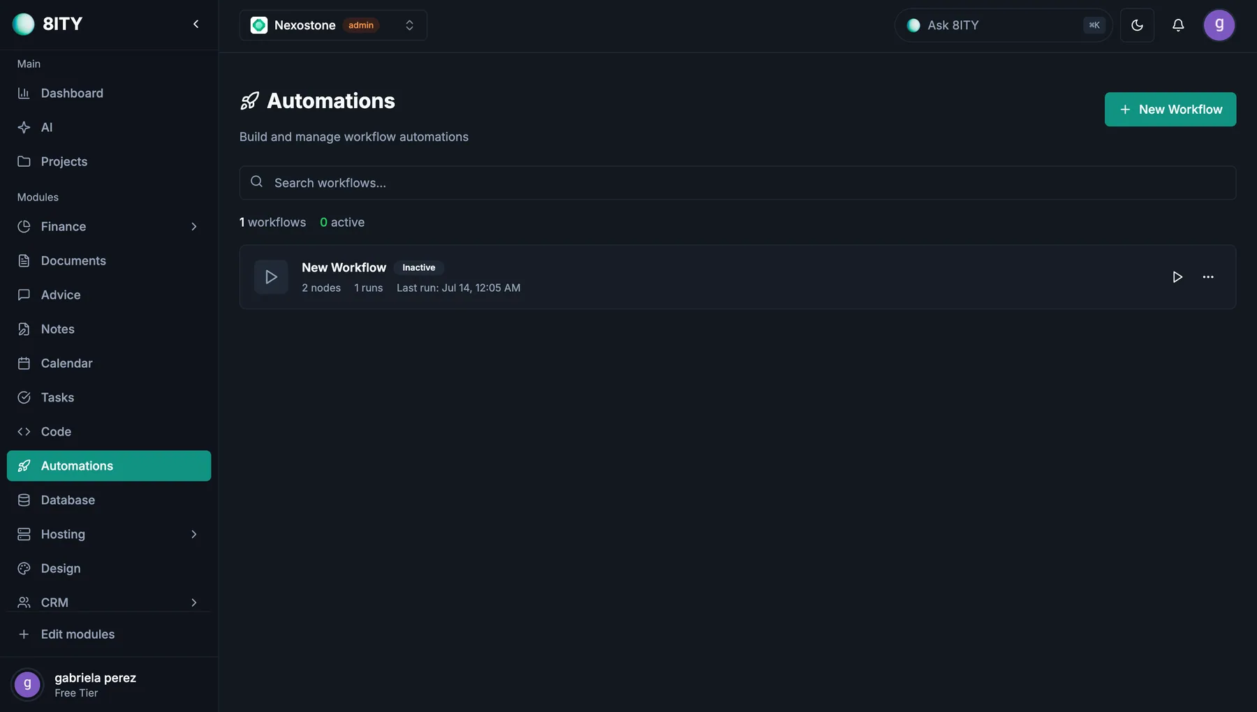 Vista de la plataforma Emille: Conecta más y administra menos